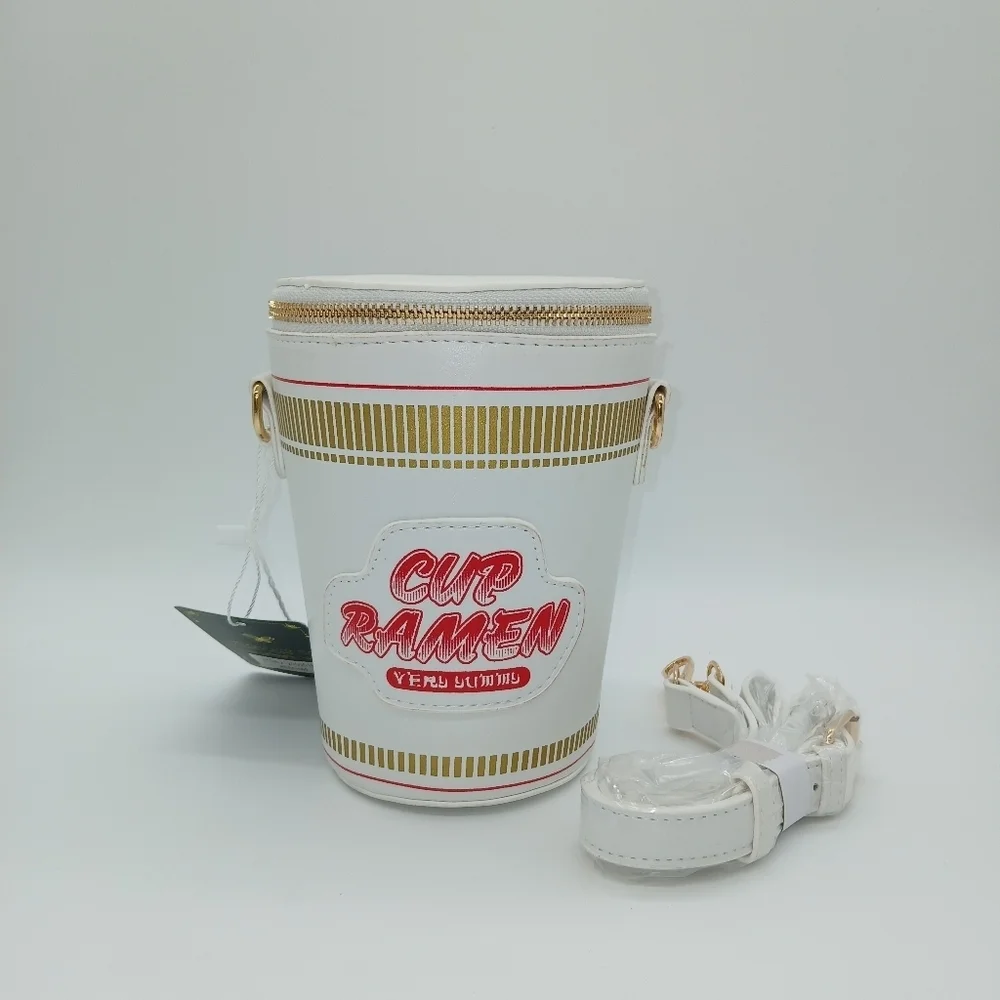 Cup of Noodles Ramen Crossbody/Shoulder Faux Leather Handbag​​